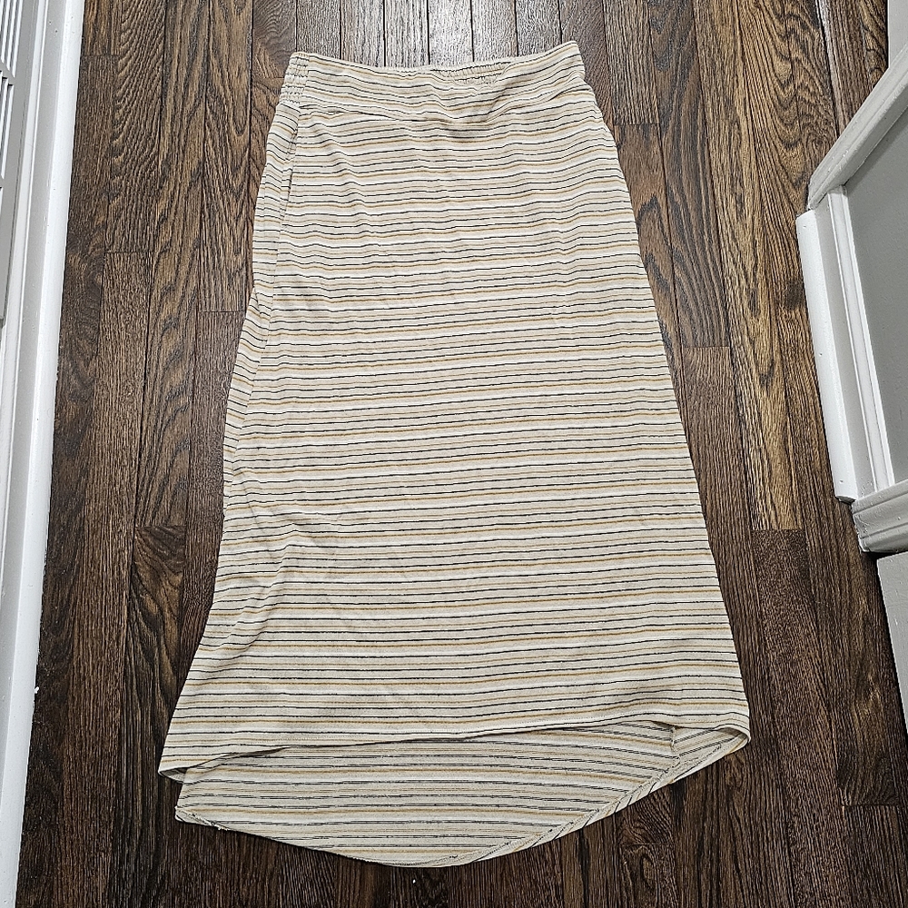 Striped skirt